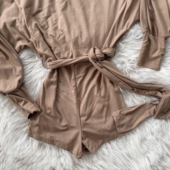 Fashion Nova Down For Some Loungin’ Shorty Romper - Picture 8 of 8